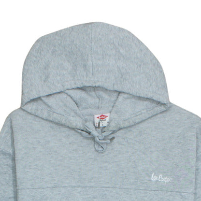 Lee Cooper Men's Grey Pullover Hoodie L Casual Classic Style