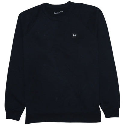 Under Armour Men's Black Large Crew Neck Pullover Sweatshirt