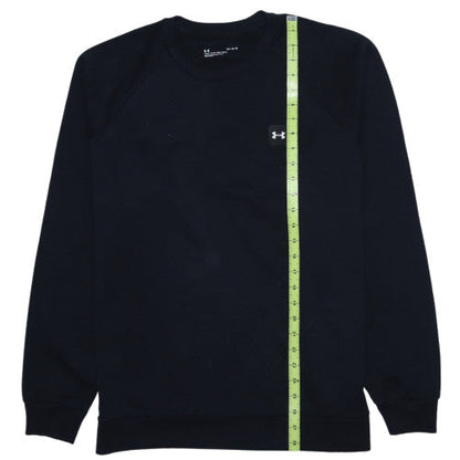 Under Armour Men's Black Large Crew Neck Pullover Sweatshirt