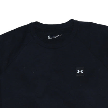 Under Armour Men's Black Large Crew Neck Pullover Sweatshirt