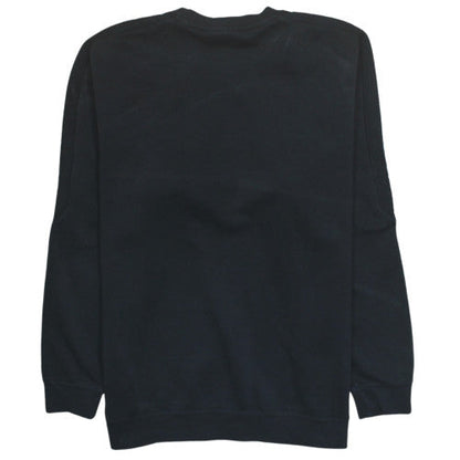 Adidas Men's Black XL Pullover Sweatshirt with Logo Trim