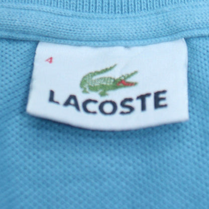 Lacoste Men's Blue Long Sleeve Cotton Polo Shirt Size M