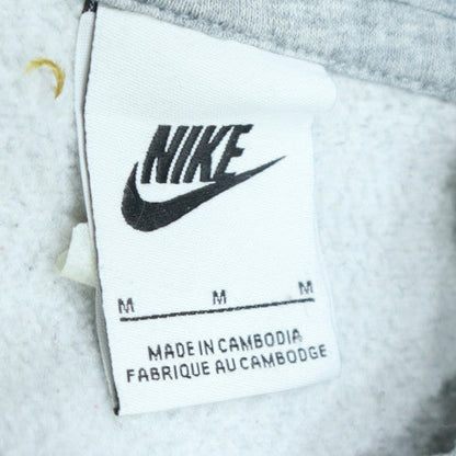 Nike Men's Grey Full Zip Hoodie M Regular Sportswear Fleece