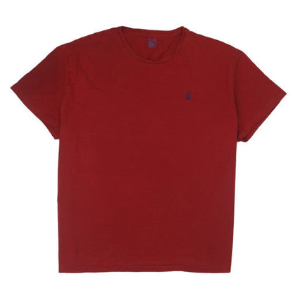 Polo Ralph Lauren Men's Red Classic Fit Crew Neck T-Shirt XXL
