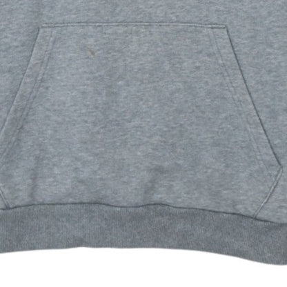 Puma Men's Grey Pullover Hoodie Small Sports Fleece Sweatshirt