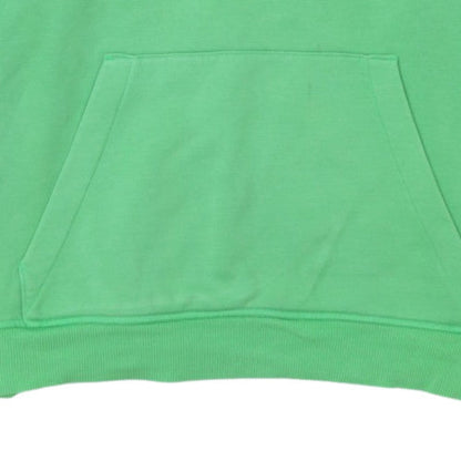 Puma Mens Green XL Pullover Hoodie with Logo and Pockets