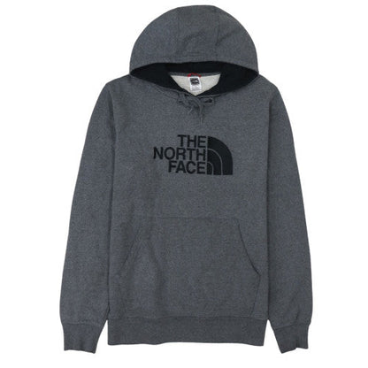 The North Face Men's Grey Pullover Hoodie L Outdoor Fleece