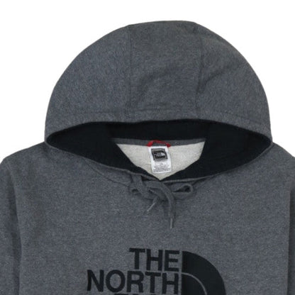 The North Face Men's Grey Pullover Hoodie L Outdoor Fleece