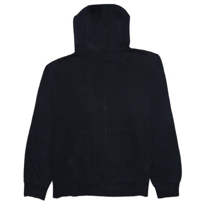 Nike Men's Black Full Zip Hoodie Medium Fleece Cotton Blend