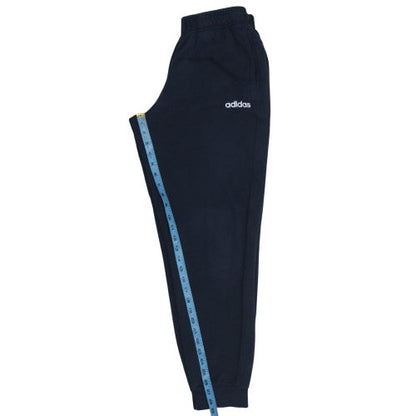 Adidas Men's Black Jogger Sweatpants Size M Fleece Regular Fit