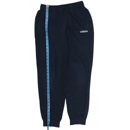 Adidas Men's Black Jogger Sweatpants Size M Fleece Regular Fit