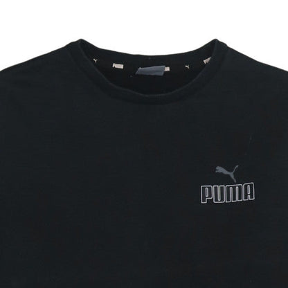 Puma Men's Black Crew Neck Pullover Sweatshirt Size L