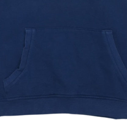Champion Boys Blue Pullover Hoodie 176cm Classic Fit Cotton Blend