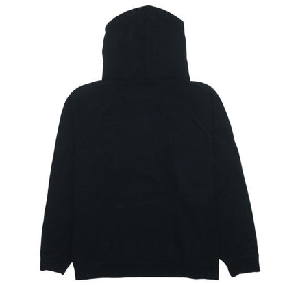 Levi's Men's Black Pullover Hoodie Size L Logo Fleece Sweatshirt