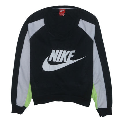 Nike Men's Black Crew Neck Pullover Sweatshirt M Logo Sportswear