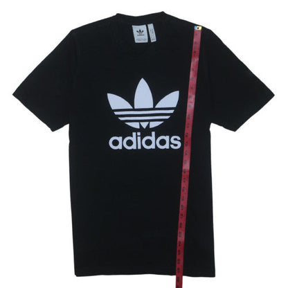 Adidas Men's Black Crew Neck Short Sleeve T-Shirt Size M