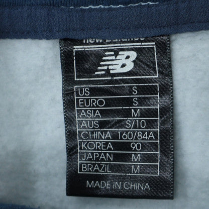 New Balance Women's Blue Full Zip Hoodie Size 10 Cotton Blend