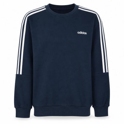 Adidas Men's Blue Crew Neck Pullover Sweatshirt Size L