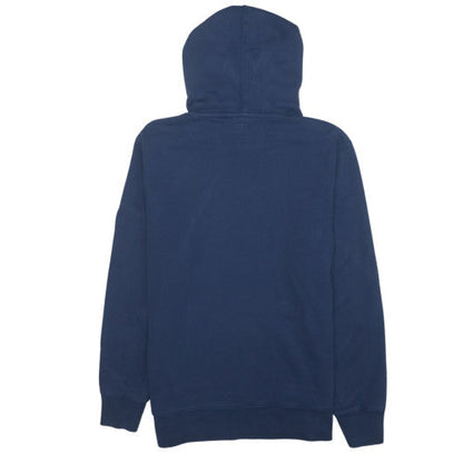Levi's Men's Blue Pullover Hoodie M Regular Fit Cotton Fleece