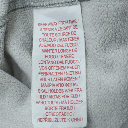 Nike Boys Grey Colourblock Fleece Zip Hoodie Jacket Size 14 Years