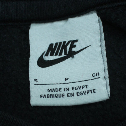 Nike Men's Black Small Pullover Sweatshirt Crew Neck Fleece