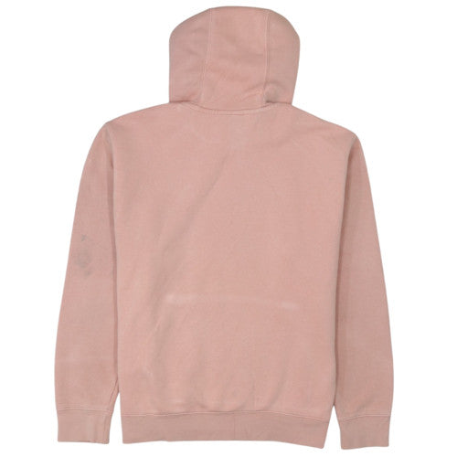 Nike Men's Pink Pullover Hoodie L Fleece Logo Sweatshirt