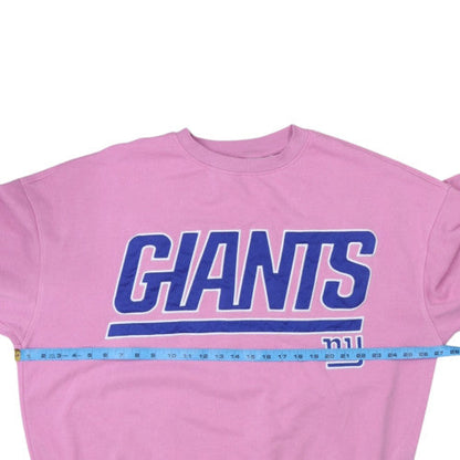 H&M Divided Women Pink Giants Graphic Pullover Sweatshirt L
