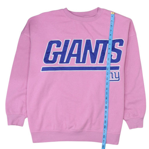 H&M Divided Women Pink Giants Graphic Pullover Sweatshirt L