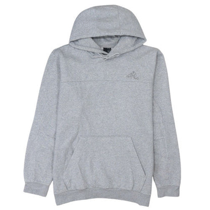 Adidas Men's Grey Pullover Hoodie Size L Regular Fit Fleece
