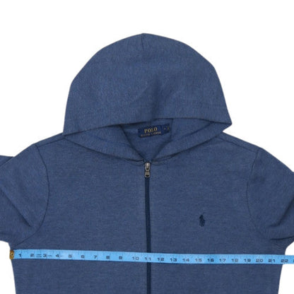 Ralph Lauren Men's Blue Full Zip Hoodie Size M