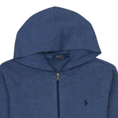 Ralph Lauren Men's Blue Full Zip Hoodie Size M