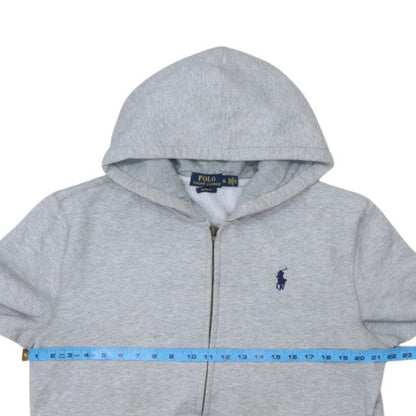 Polo Ralph Lauren Men's Grey Full Zip Hoodie XL Classic Fit