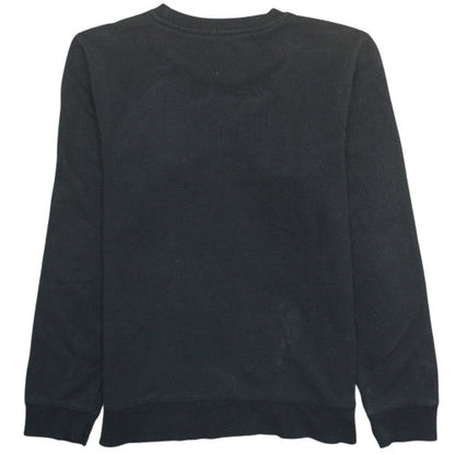 Champion Womens Black XL Pullover Sweatshirt with Logo Detail