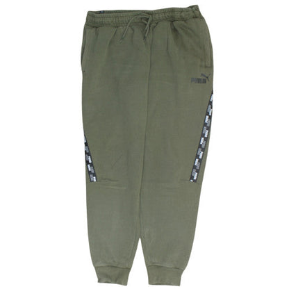 Puma Men's Green XL Jogger Trousers Fleece Activewear