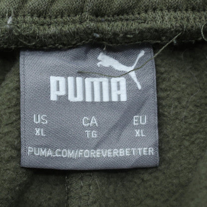 Puma Men's Green XL Jogger Trousers Fleece Activewear