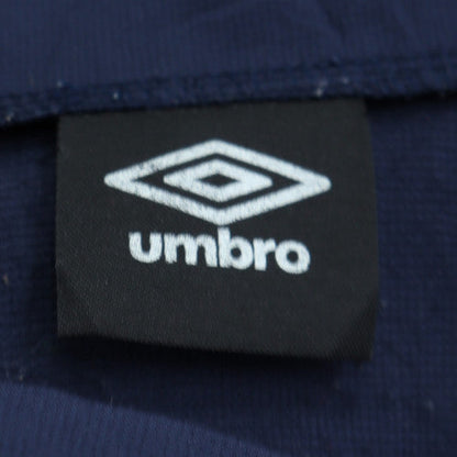 Umbro Boys Navy Track Jacket S Blue Pink Trim Full Zip Activewear