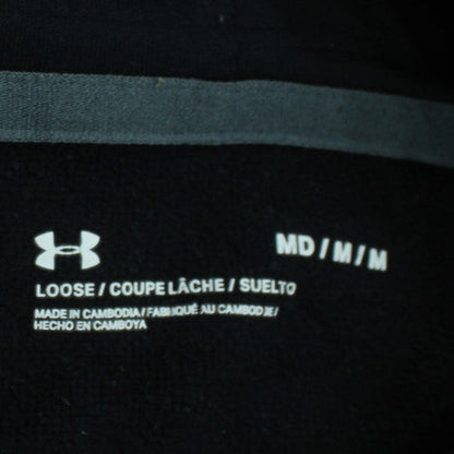 Under Armour Men's Black Pullover Hoodie M Sports Fleece