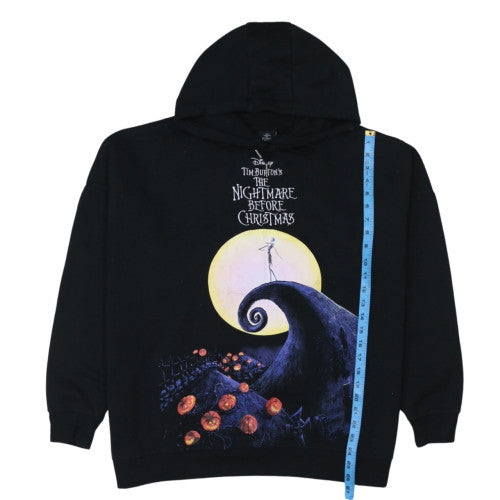 Primark Men Black The Nightmare Before Christmas Hoodie L Pullover Fleece