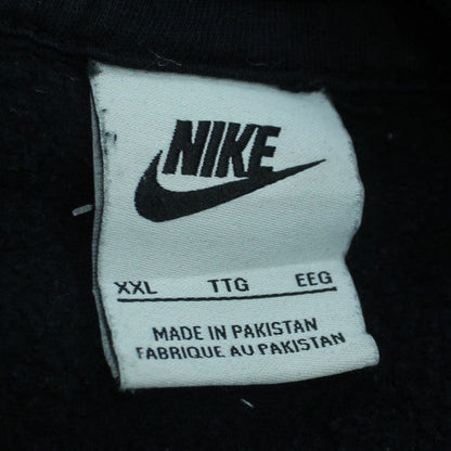 Nike Men’s Black 2XL Pullover Hoodie Fleece Sweatshirt