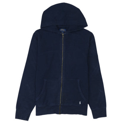 Ralph Lauren Men's Blue Full Zip Hoodie Size M