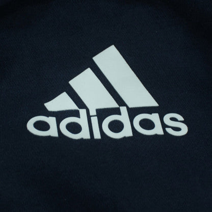Adidas Men's Blue Full Zip Hoodie Size M Fleece Sportswear