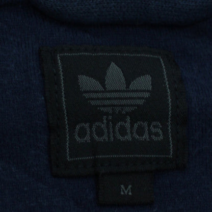 Adidas Men's Blue Full Zip Hoodie Size M Fleece Sportswear