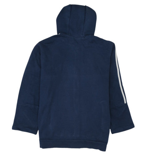 Adidas Men's Blue Full Zip Hoodie Size M Sports Fleece