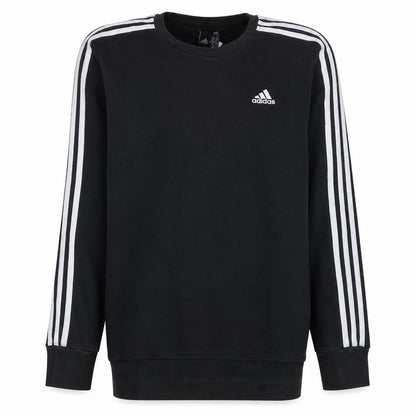 Adidas Men's Black Crew Neck Pullover Sweatshirt Size M