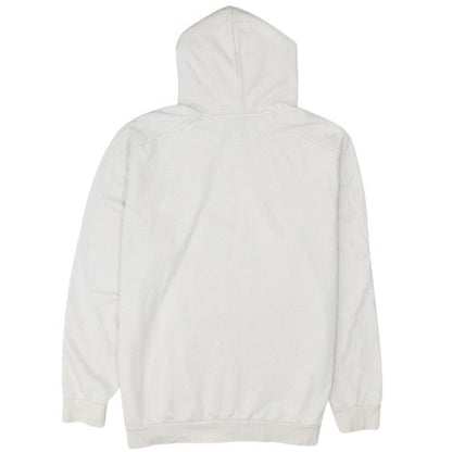 Adidas Men's Beige XL Pullover Hoodie with Logo Print