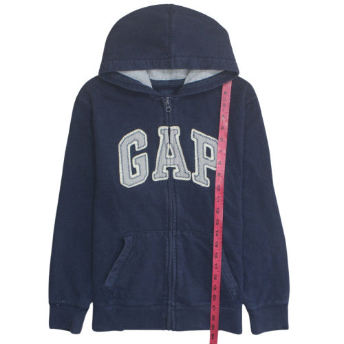 GAP Kids Boys Navy Blue Full Zip Hoodie XXL (14-16) Cotton Blend