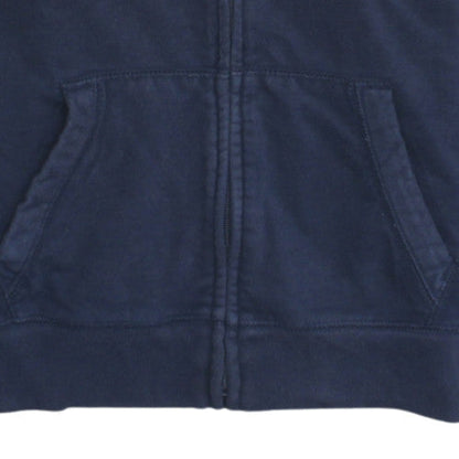 GAP Kids Boys Navy Blue Full Zip Hoodie XXL (14-16) Cotton Blend