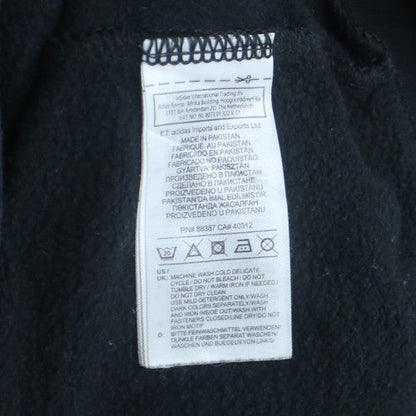 adidas Men's Black Full Zip Hoodie S Regular Fit Sportswear