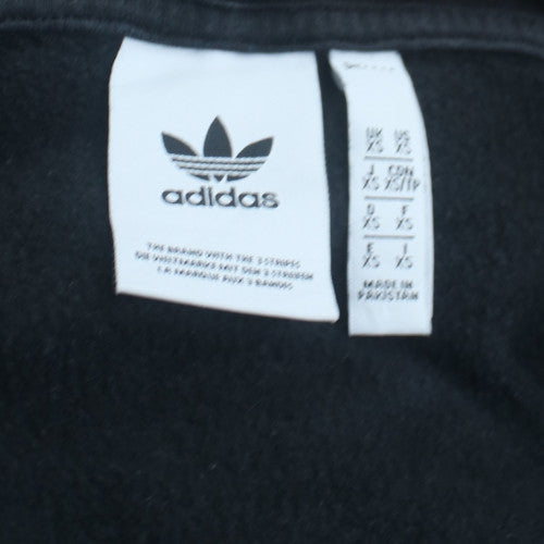 adidas Men's Black Full Zip Hoodie S Regular Fit Sportswear