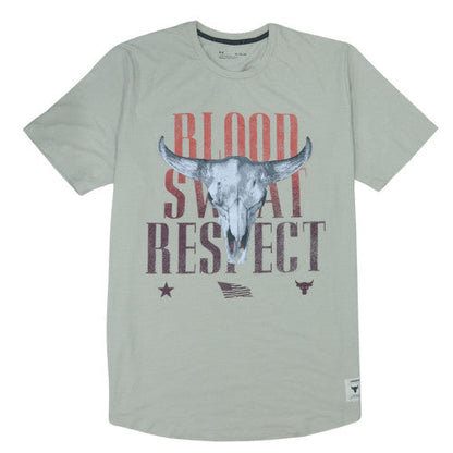Under Armour Men’s Beige XL Blood Sweat Respect Graphic T-Shirt